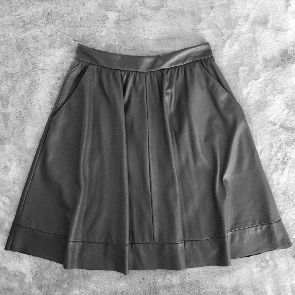 Search for Sanity Faux Leather Skirt